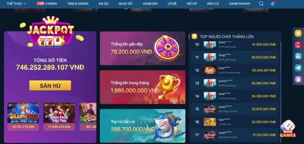 Tổng quan về các chương trình khuyến mãi 777vin